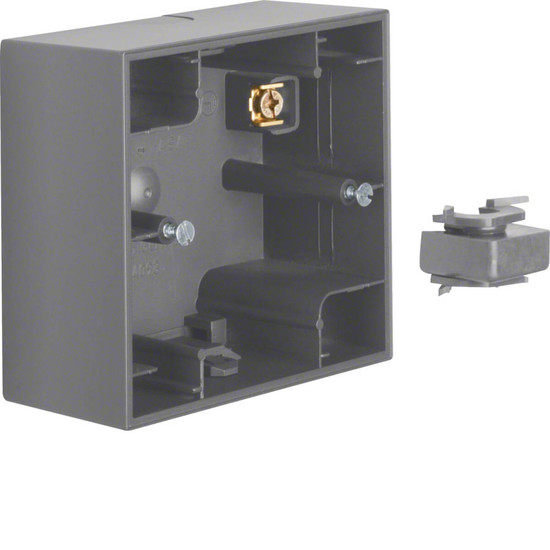 Berker 10417006 Aufputz-Gehäuse 1fach K.1 anthrazit. matt