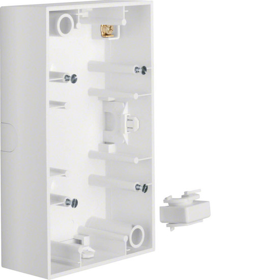 Berker 10421909 Aufputz-Gehäuse 2fach B.3 polarweiß. matt