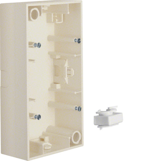 Berker 10428982 Aufputz-Gehäuse 2fach S.1 weiß. glänzend