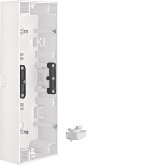 Berker 10537009 Aufputz-Gehäuse 3fach K.1 polarweiß. glänzend