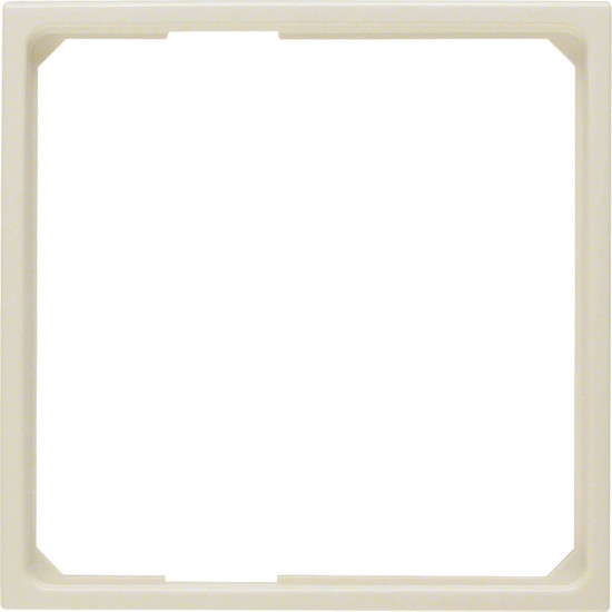 Berker 11099082 Adapterring für Zentralstück 50 x 50 mm S.1/B.3/B.7 weiß. glänzend