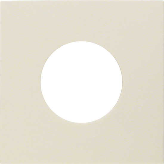 Berker 11248982 Zentralstück für Drucktaster und Lichtsignal E10 S.1 weiß. glänzend