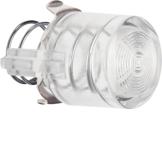 Berker 122902 Tasterknopf f. Druckt. u. Lichtsignal E10 1930/Glas/Palazzo klar transparent