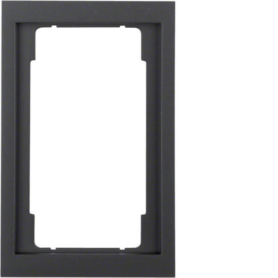Berker 13097006 Rahmen mit großem Ausschnitt K.1 anthrazit. matt