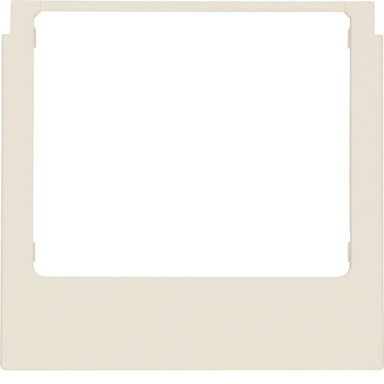 Berker 13198982 Designrahmen eckig weiß. glänzend