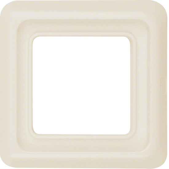 Berker 1328 Rahmen 1fach mit Dichtung wg Up IP44 weiß. glänzend