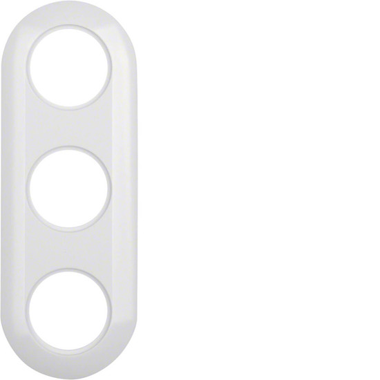 Berker 138139 Rahmen 3fach Serie 1930 polarweiß. glänzend