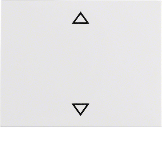 Berker 14057109 Wippe mit Aufdruck Symbol Pfeile K.1 polarweiß. glänzend