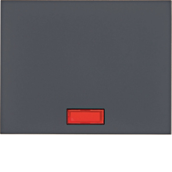 Berker 14157006 Wippe mit 5 beiliegenden Linsen K.1 anthrazit. matt