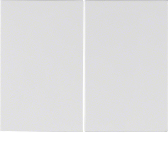 Berker 14357009 Wippe 2fach K.1 polarweiß. glänzend