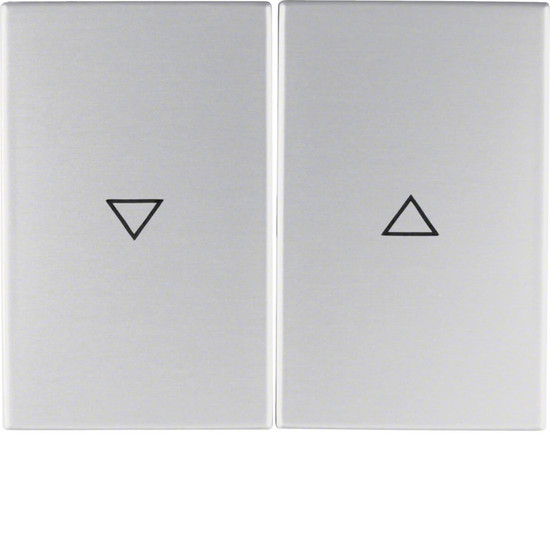 Berker 14357103 Wippe 2fach mit Aufdruck Symbol Pfeil K.5 Alu