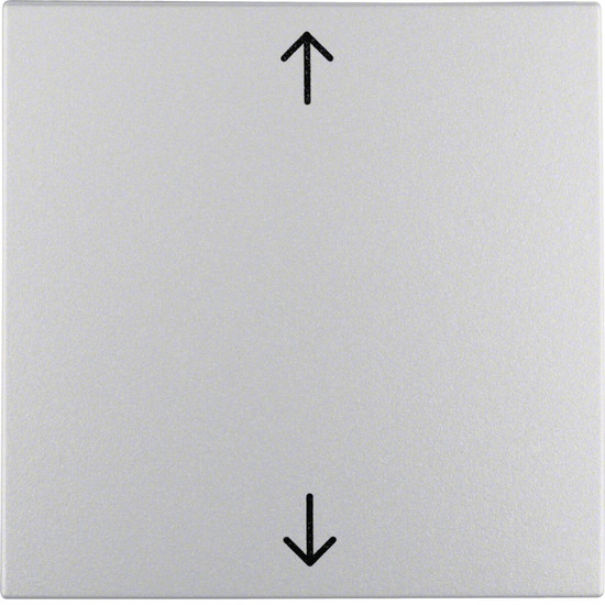 Berker 16201414 Wippe mit Aufdruck Symbol Pfeile S.1/B.3/B.7 alu. matt
