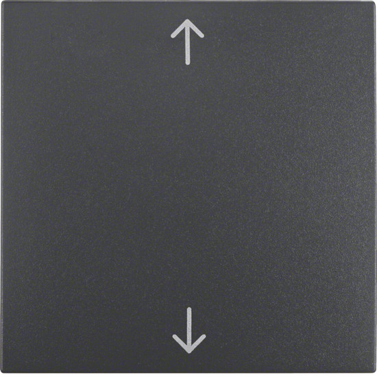 Berker 16201616 Wippe mit Aufdruck Symbol Pfeile S.1/B.3/B.7 anthrazit. matt