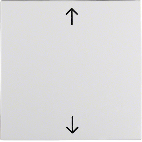 Berker 16201919 Wippe mit Aufdruck Symbol Pfeile S.1/B.3/B.7 polarweiß. matt
