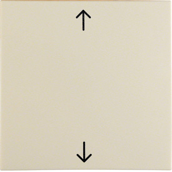 Berker 16208912 Wippe mit Aufdruck Symbol Pfeile S.1/B.3/B.7 weiß. glänzend