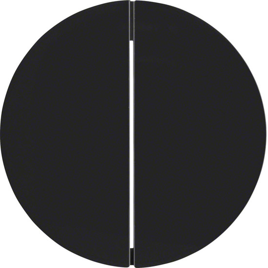 Berker 16232045 Wippe 2fach R.1/R.3 schwarz. glänzend