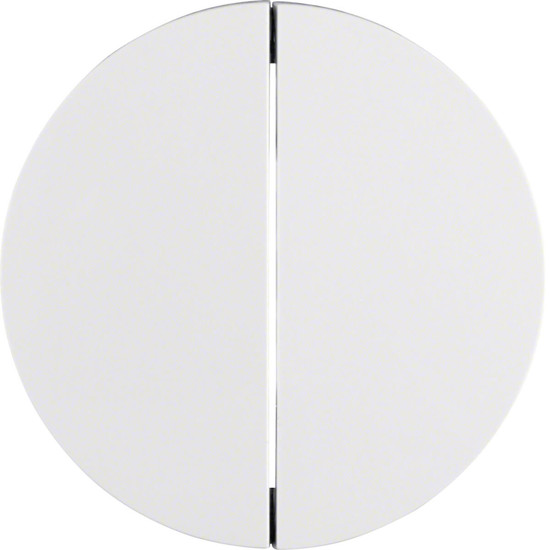 Berker 16232089 Wippe 2fach R.1/R.3 polarweiß. glänzend