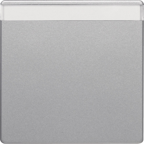 Berker 16266084 Wippe mit Beschriftungsfeld Q.x alu samt. lackiert