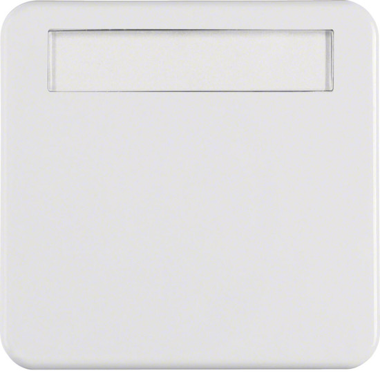 Berker 162909 Wippe mit Beschriftungsfeld wg Up IP44 polarweiß. glänzend