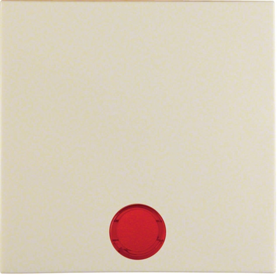 Berker 16298992 Wippe mit Befestigungsstück und LinseS.1 IP44 weiß glänzend