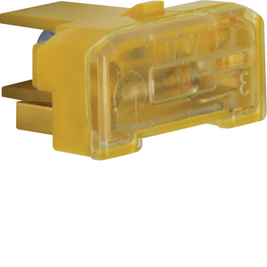 Berker 167602 Glühaggregat mit N-Klemme Modul-Einsätze gelb