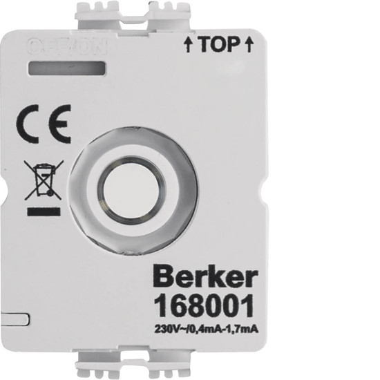 Berker 168001 LED-Modul Drehschalter.230V.ohne Neutralleiter