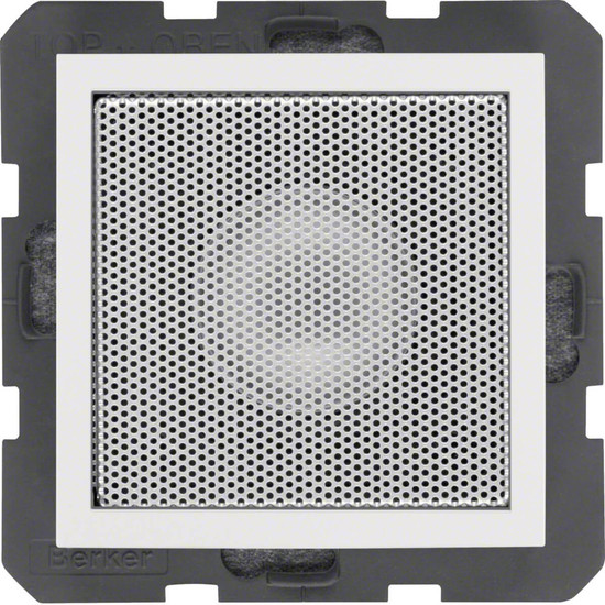 Berker 28829909 Lautsprecher. S.1/B.3/B.7. polarweiß matt