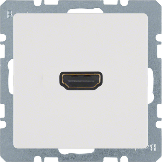 Berker 3315426089 High Definition Steckdose Q.x polarweiß. samt