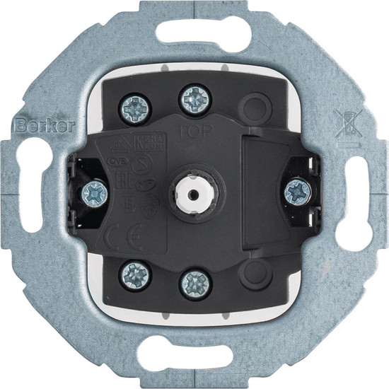 Berker 387503 Drehschalter. Serien. Serie 1930/Glas/R.classic