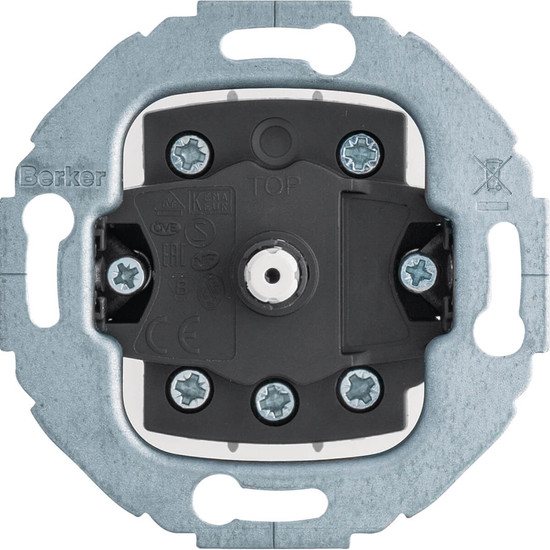 Berker 389303 Drehschalter. 2-polig Aus. Serie 1930/Glas/R.classic