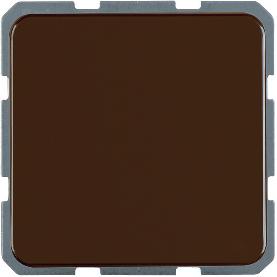 Berker 471501 Steckdose Schuko mit Klappdeckel wg Up IP44 braun. glänzend