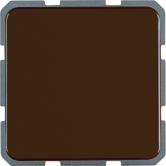 Berker 471601 Steckdose Schuko m. Klappdeckel u. erh. Berührungsschutz wg Up IP44 braun.gl.