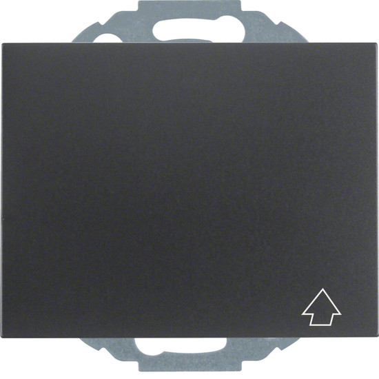 Berker 47477106 Steckdose Schuko m. Klappdeckel u. erhöhtem Berührungsschutz K.1 anthrazit. matt