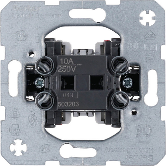 Berker 503203 Taster Öffner und Schließer mit getrennten Eingangsklemmen