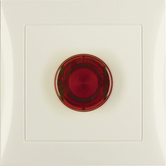 Berker 51018982 Stiegenhaustaster E10 komplett S.1/B.3/B.7 weiß. glänzend