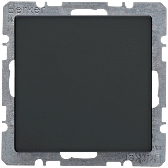 Berker 6710096086 Blindverschluss mit Zentralstück Q.x anthrazit. samt
