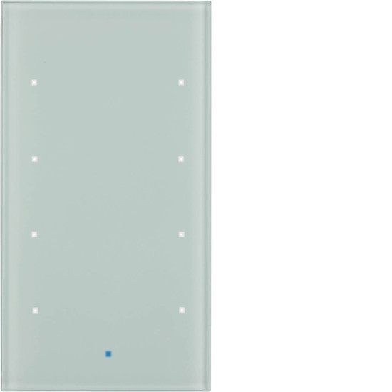 Berker 75144830 Glas-Sensor 4fach Komfort TS Sensor. polarweiß