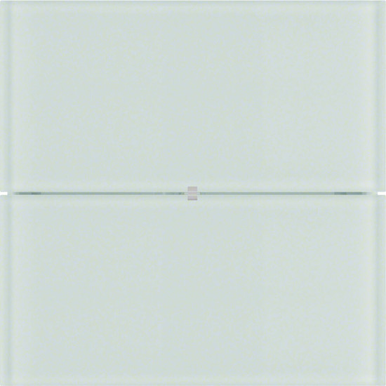 Berker 75162590 Tastsensor 2fach Komfort B.IQ Glas. polarweiß