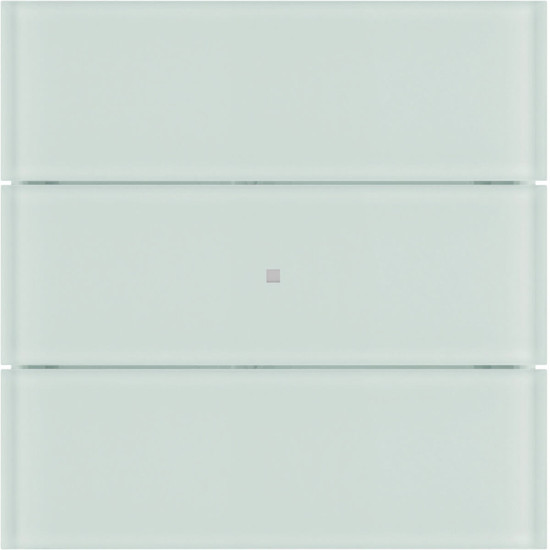 Berker 75163590 Tastsensor 3fach Komfort B.IQ Glas. polarweiß