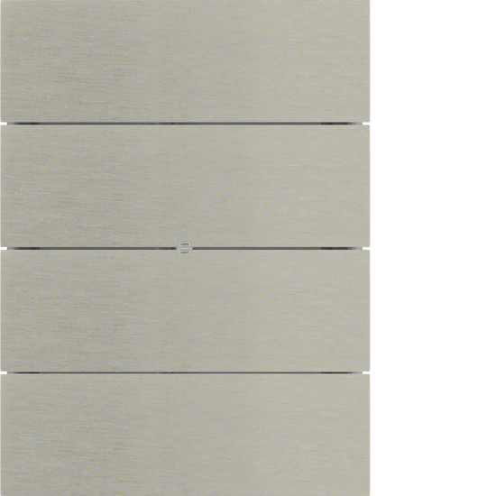 Berker 75164593 Tastsensor 4fach Komfort B.IQ Edelstahl Rostfrei