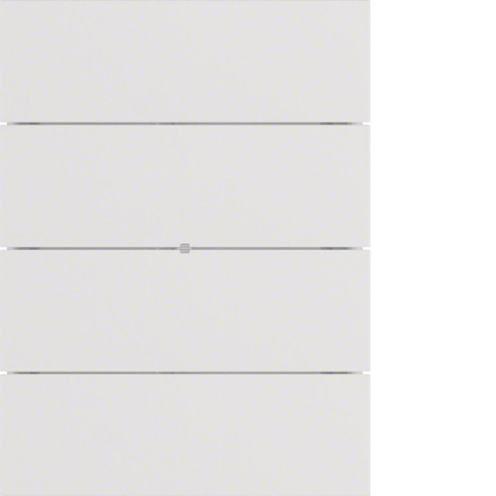 Berker 75164599 Tastsensor 4fach Komfort B.IQ polarweiß. matt