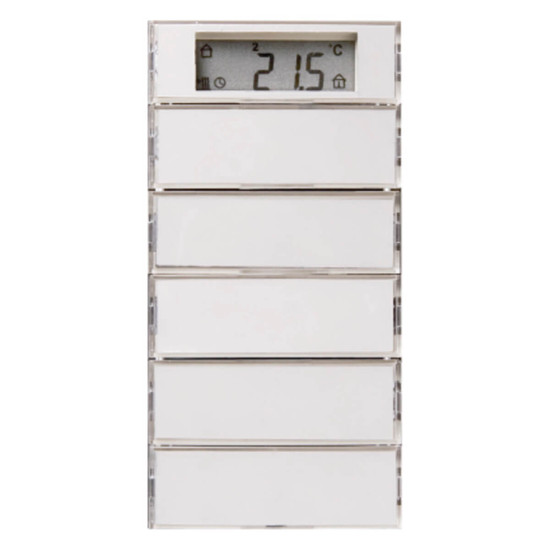 Berker 75665780 Tastsensor 5fach mit RTR. Display S.1/B.3/B.7 für weiß und polarweiß
