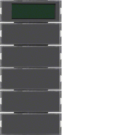 Berker 75665785 Tastsensor 5fach mit RTR. Display B.3/B.7