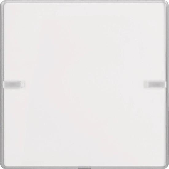 Berker 80141321 Tastsensor 1fach Komfort mit Beschriftungsfeld KNX Q.x alu samt. lackiert