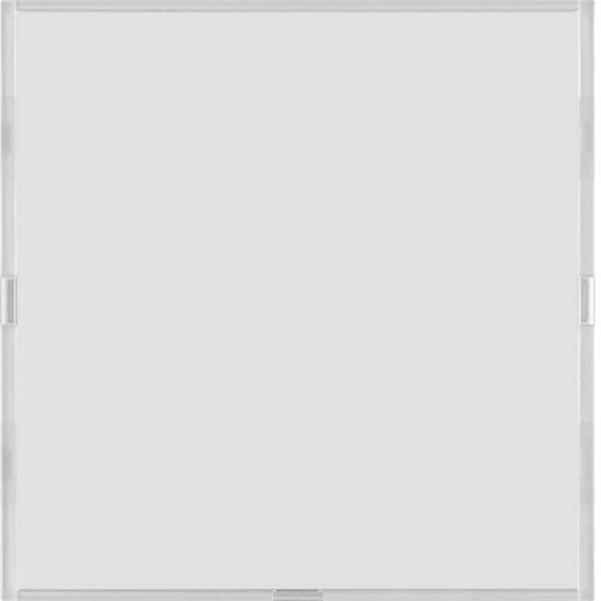 Berker 80161780 Tastsensor 1fach Komfort mit Beschriftungsfeld KNX S.1/B.x weiß/polarweiß