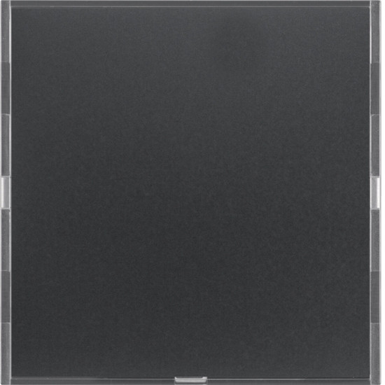 Berker 80161785 Tastsensor 1fach Komfort mit Beschriftungsfeld KNX S.1/B.x anthrazit/alu