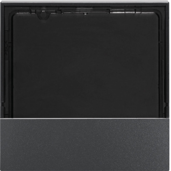 Berker 80960185 Abdeckung für KNX Temperaturregler und Raumcontroller S.1/B.x anthrazit. matt
