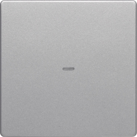 Berker 80960221 Abdeckung für Tastsensor-Modul 1fach mit Linse Q.x alu. samt lackiert