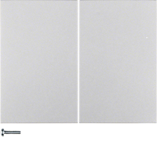 Berker 85142177 Taste 2fach K.5 alu. lackiert