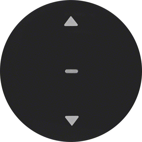 Berker 85241131 Jalousie-Taste R.1/R.3 schwarz. glänzend